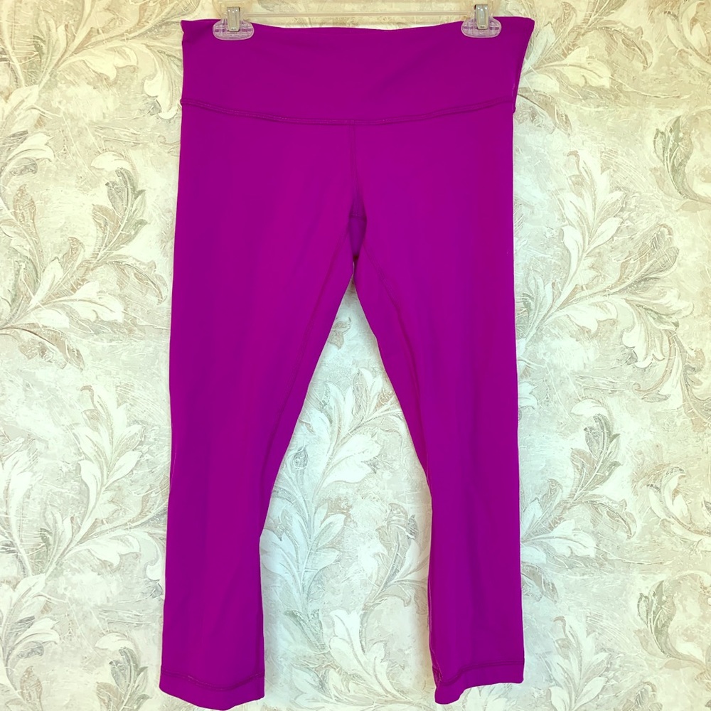 Lululemon Wunderunder 3/4 Length Leggings